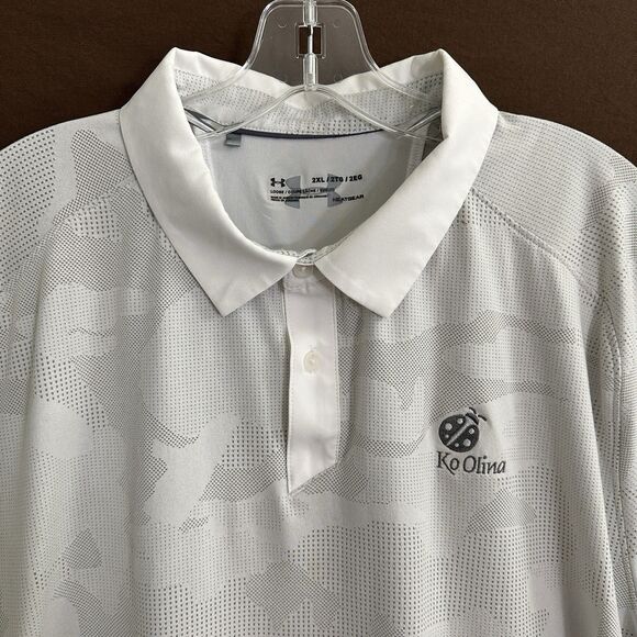Under Armor Polo Shirt Ko Olina Hawaii Golf Men's 2XL - Picture 3 of 7